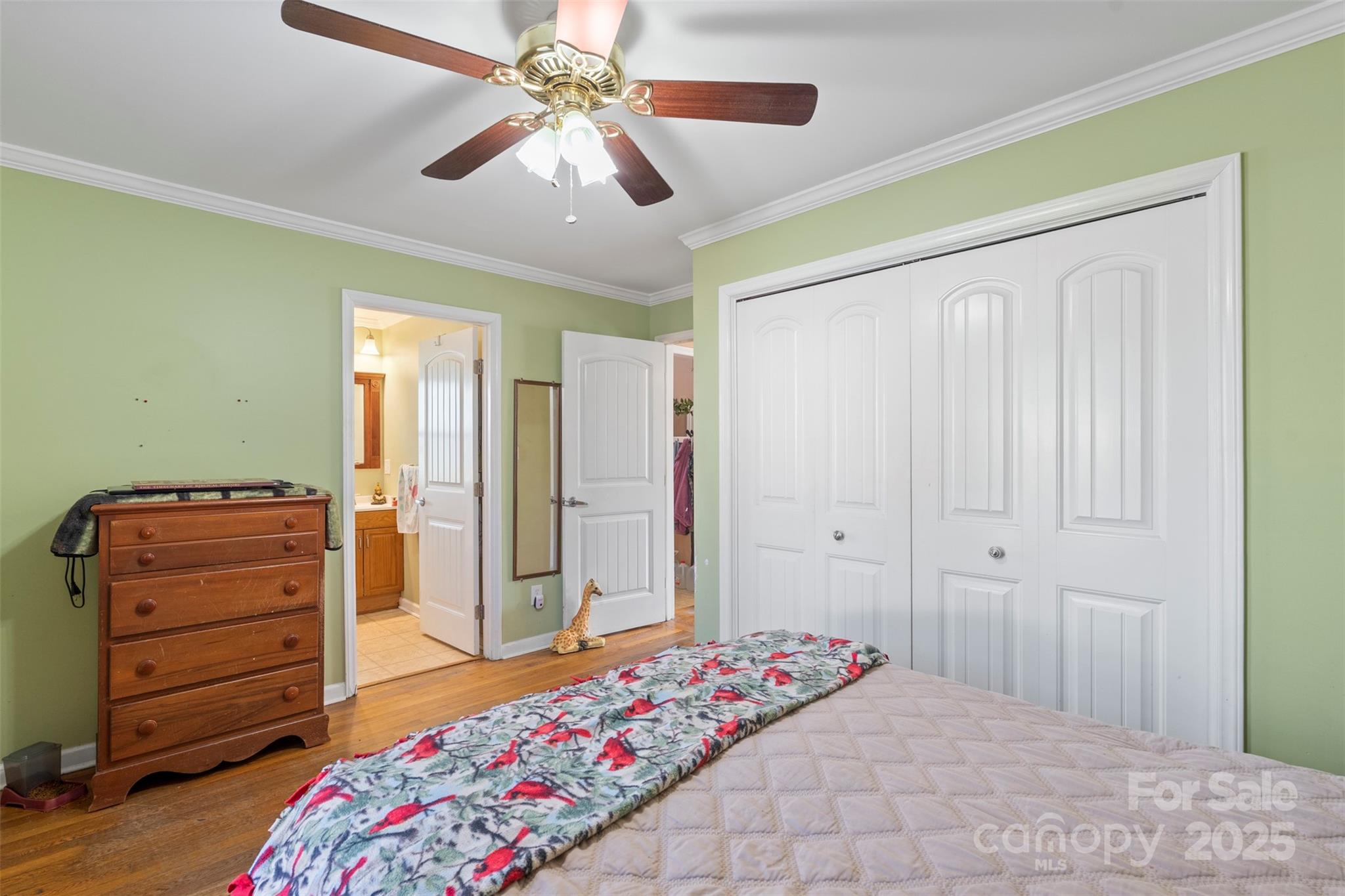 1580 Pine Ridge Road China Grove, NC 28023 - Photo 16 of 35 a bedroom with a bed and a dresser
