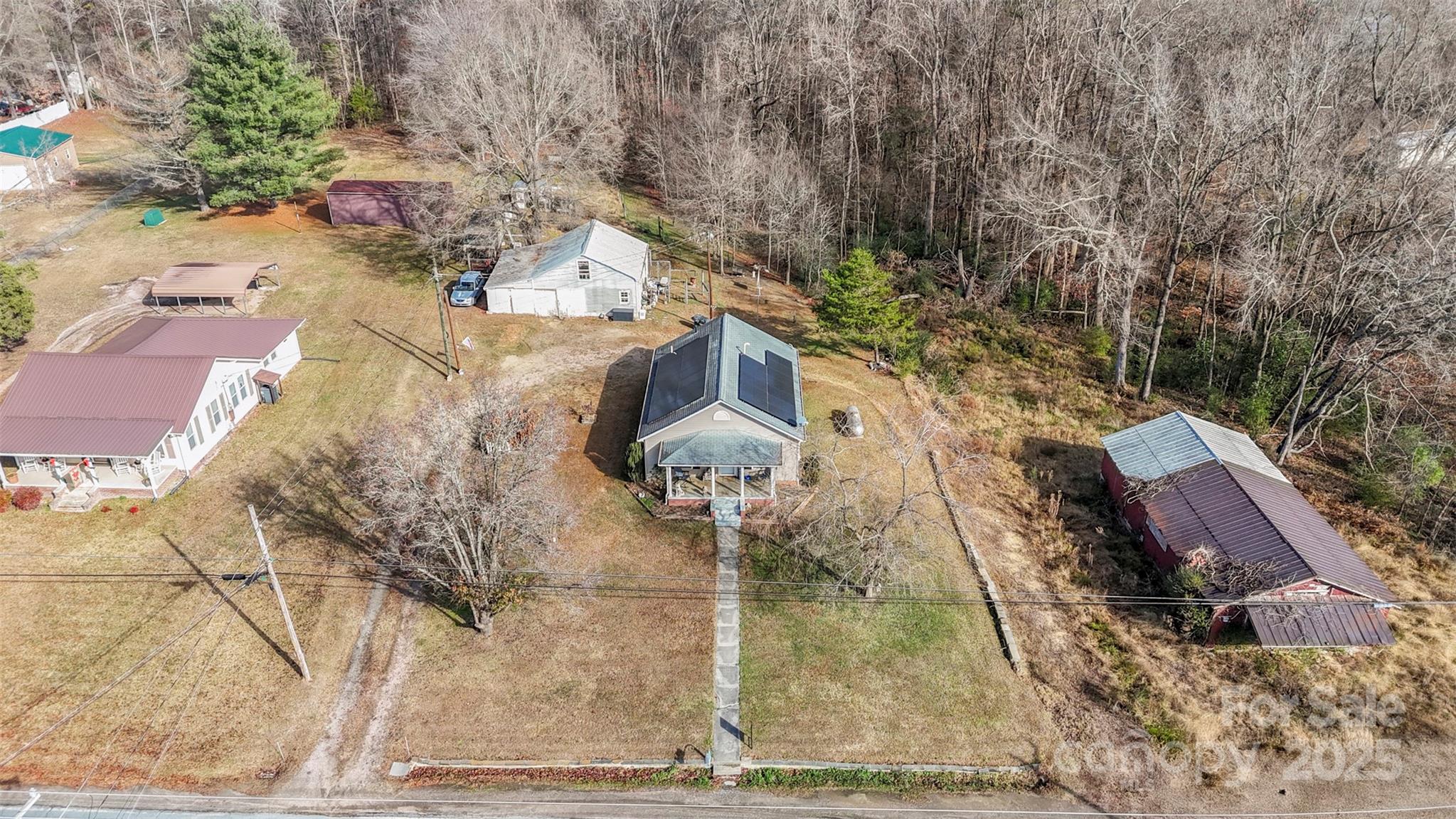 1580 Pine Ridge Road China Grove, NC 28023 - Photo 5 of 35 a backyard of a house