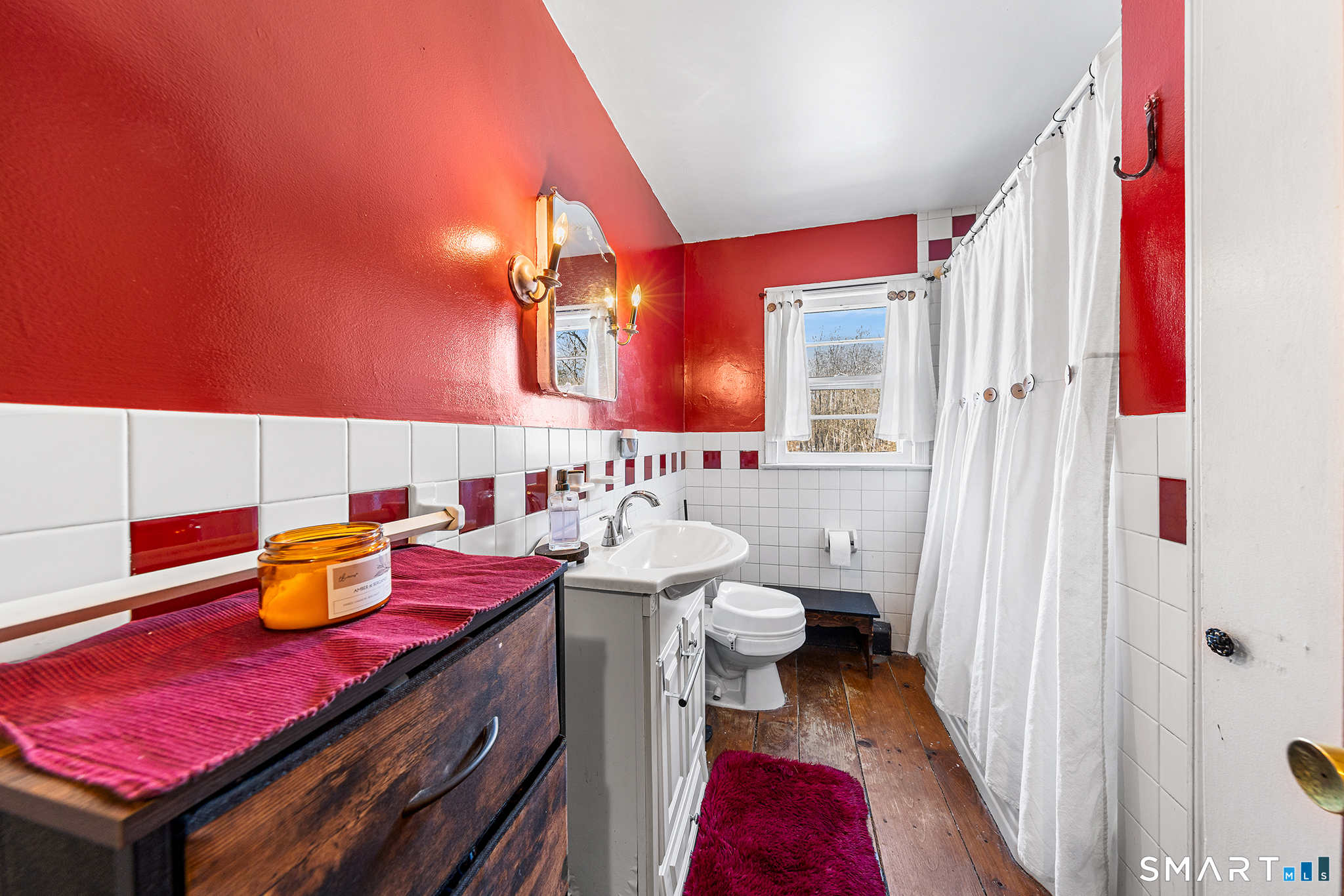 280 Village Hill Road Willington, CT 06279 - Photo 17 of 35 a bathroom with a sink and a toilet