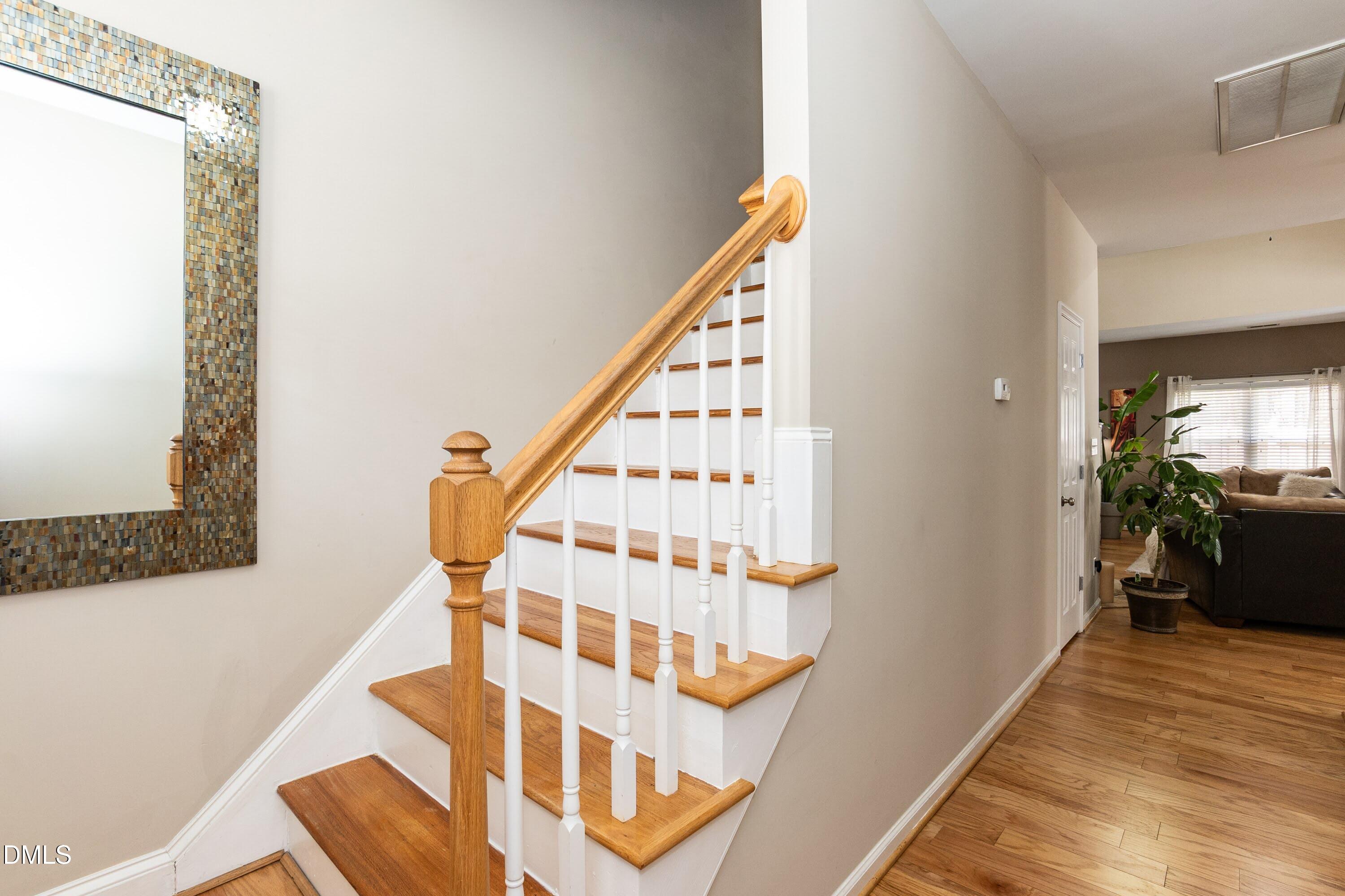 3047 Coxindale Drive Raleigh, NC 27615 - Photo 6 of 33 Entry Stairs