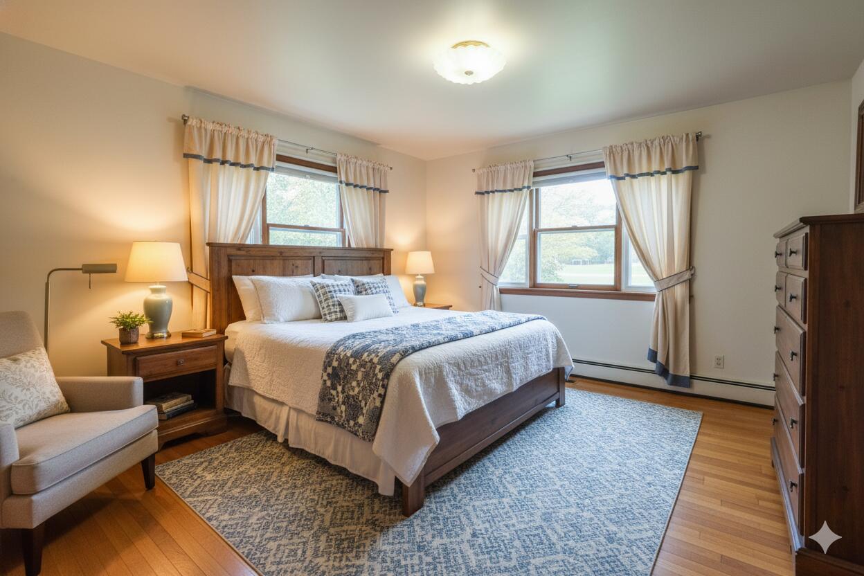 62 Litchfield Road Bowdoin, ME 04287 - Photo 12 of 43 Virtually staged bedroom 2