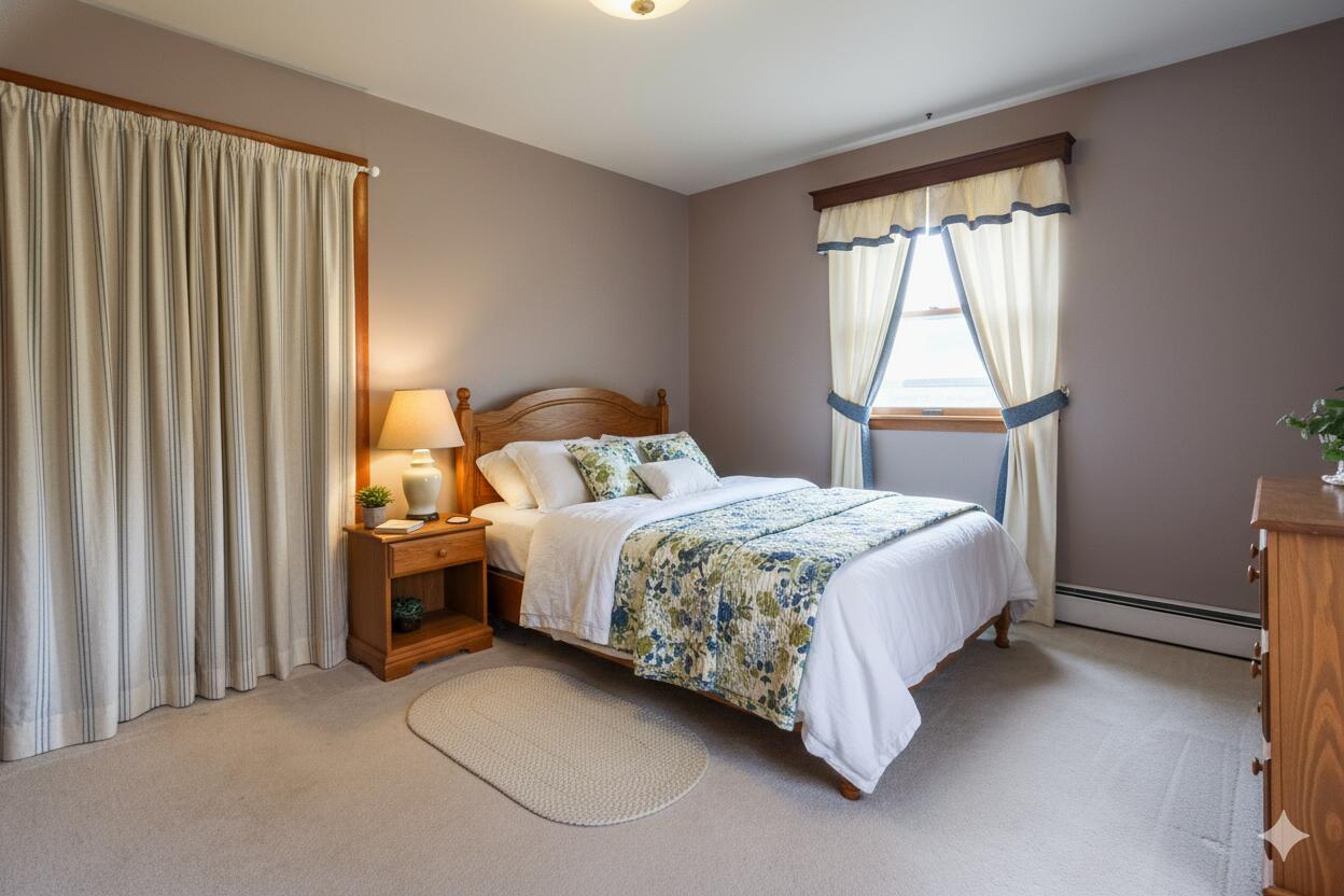 62 Litchfield Road Bowdoin, ME 04287 - Photo 10 of 43 Virtually staged Bedroom 1