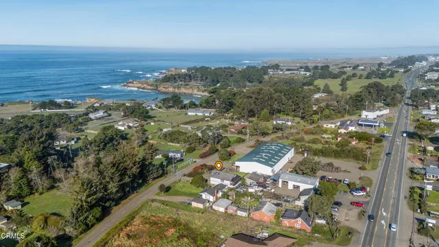 an aerial view of a city with lots of residential buildings