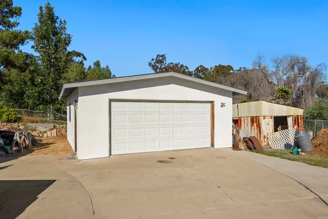a view of a house with a outdoor space