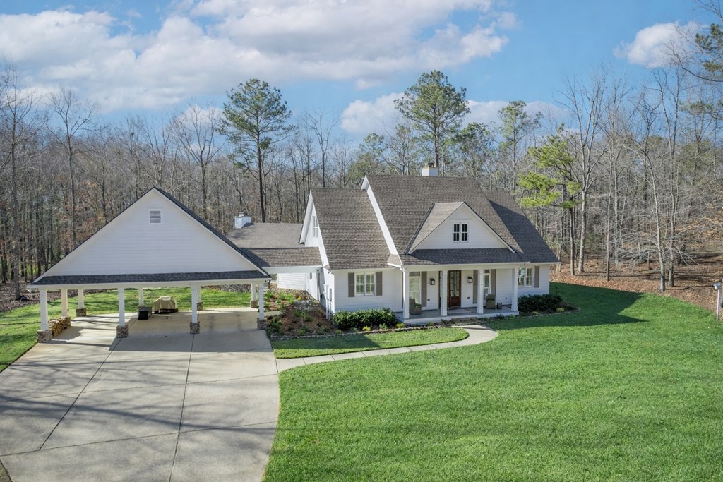 1652 Pierce Road Waverly Hall, GA 31831 - Photo 7 of 51 a front view of house with yard and green space
