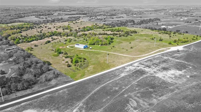 a view of a lake from a floor