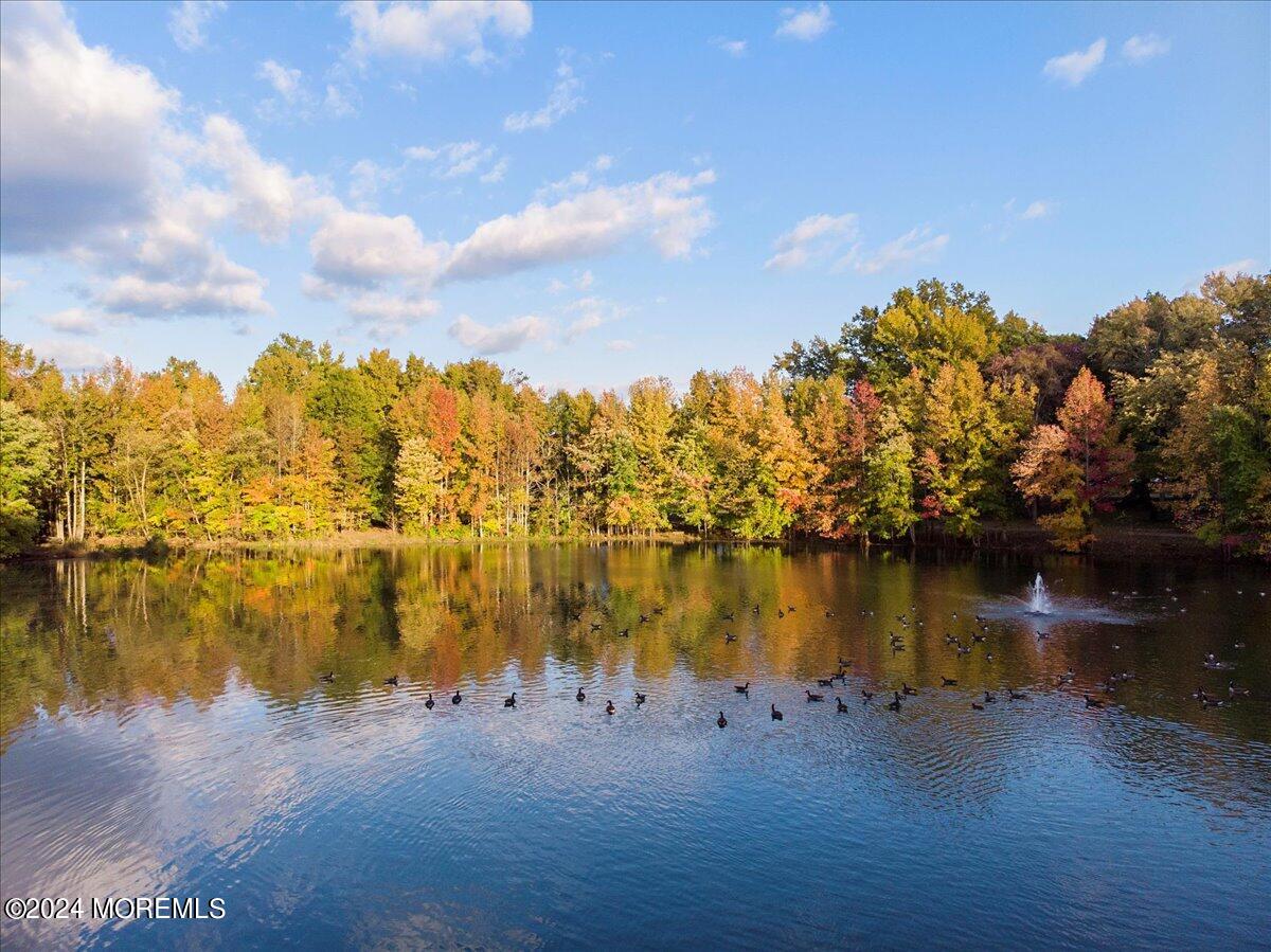 61 Apache Drive Manalapan, NJ 07726 - Photo 36 of 37 a view of a lake with houses