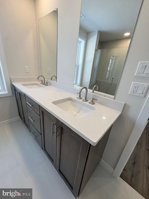 30 Grayson Lane Downingtown, PA 19335 - Photo 13 of 29 a bathroom with a sink double vanity and a mirror