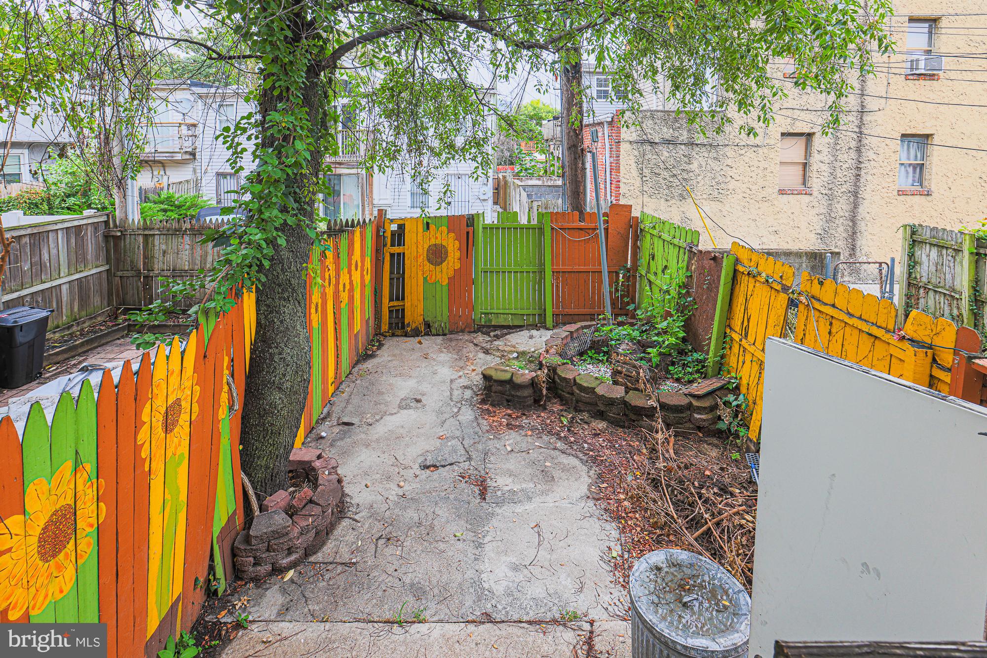 337 Scott Street Baltimore, MD 21230 - Photo 18 of 31 a view of a backyard with wooden fence