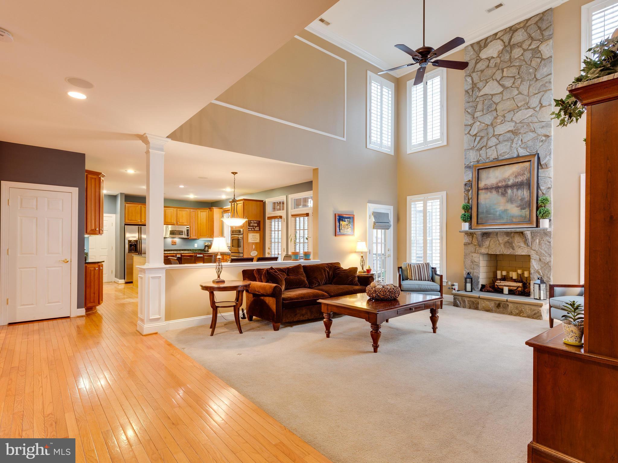 4013 Laurel Road Alexandria, VA 22309 - Photo 7 of 30 a living room with furniture and a chandelier