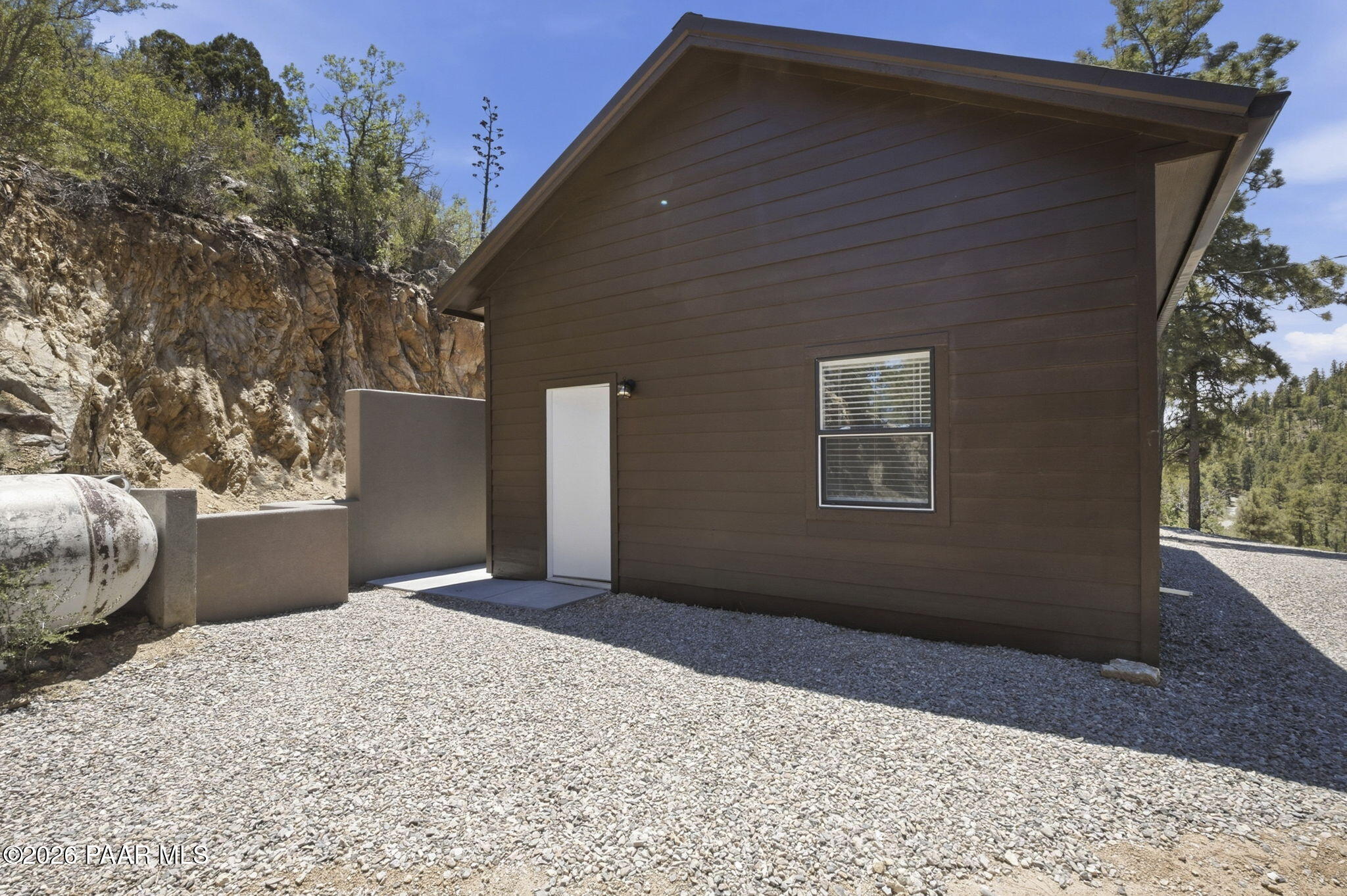 7251 South Big Bug Mesa Road Mayer, AZ 86333 - Photo 34 of 55 a front view of a house with a yard