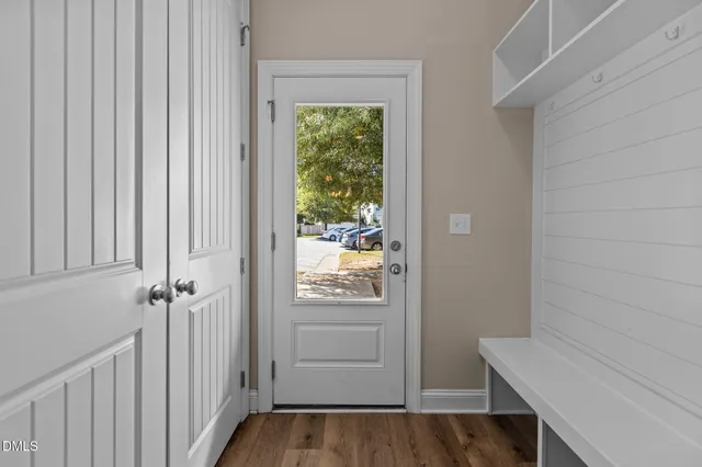 a view of walk in closet