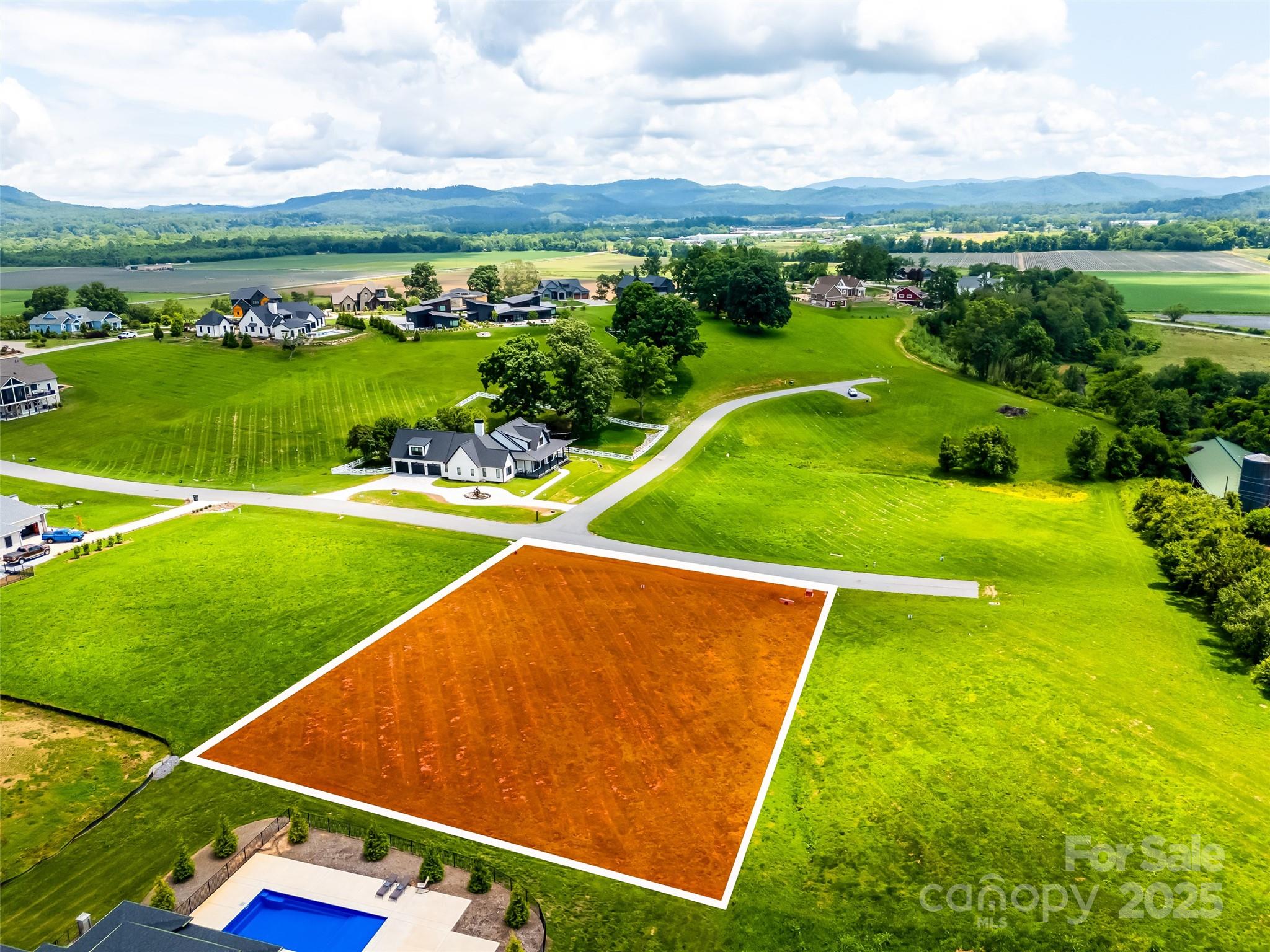 106 Double Knob Road, Unit LOT 64 Mills River, NC 28759 - Photo 3 of 19 a view of a tennis court