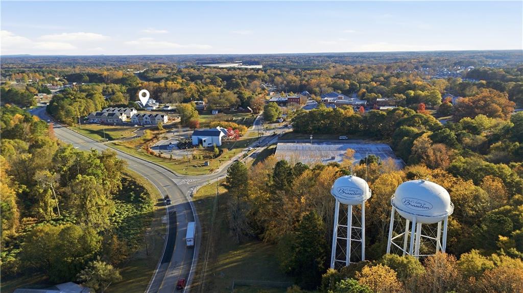 331 Orchid Street Braselton, GA 30517 - Photo 51 of 57 an aerial view of residential house with outdoor space and swimming pool