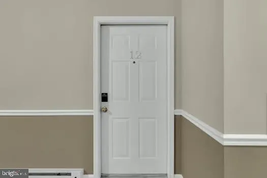 a view of front door