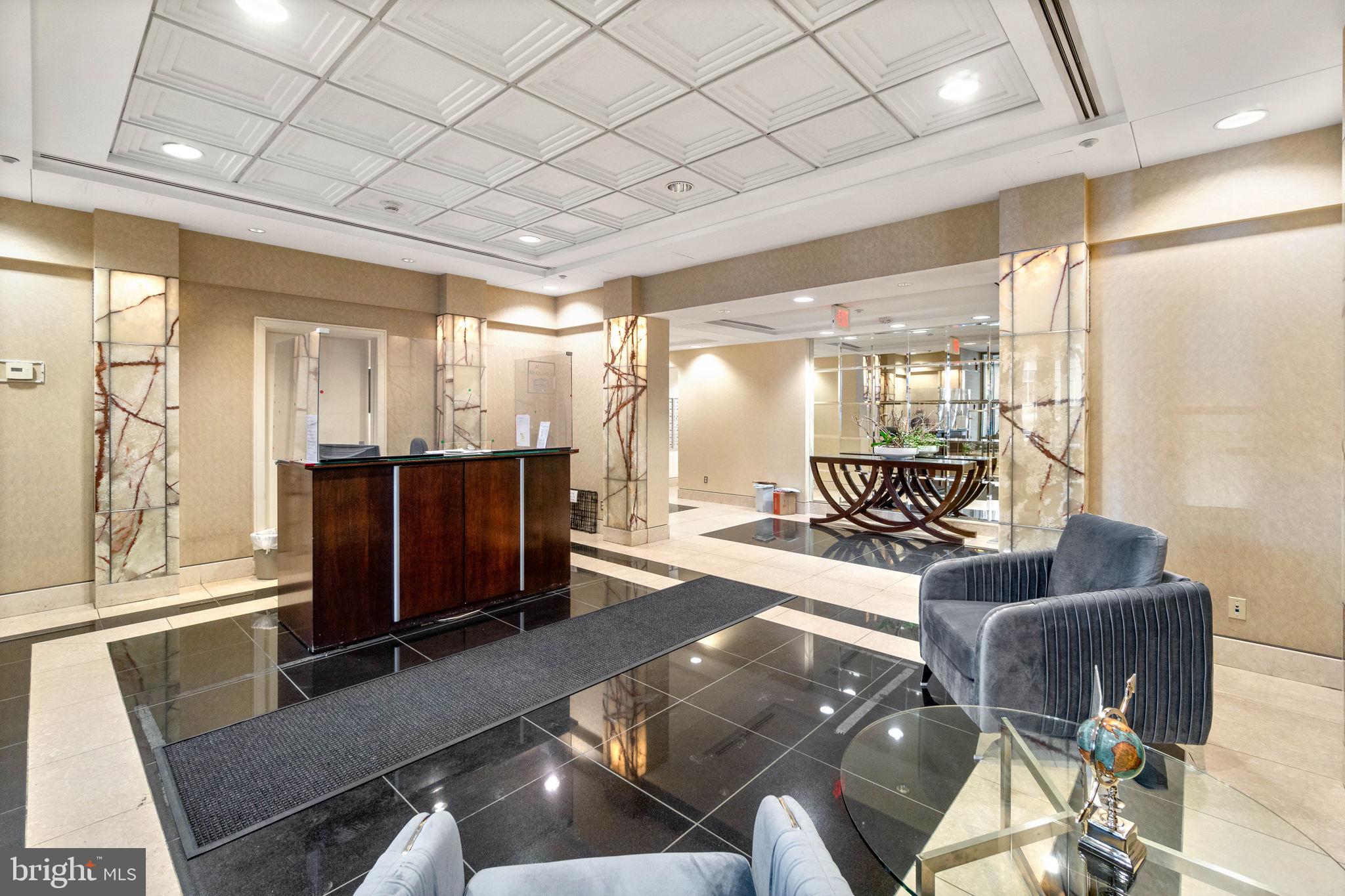 1150 K Street Northwest, Unit 1408 Washington, DC 20005 - Photo 5 of 29 Lobby