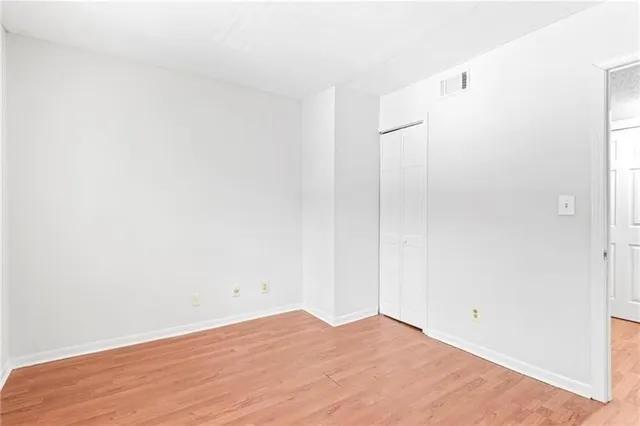 a view of empty room