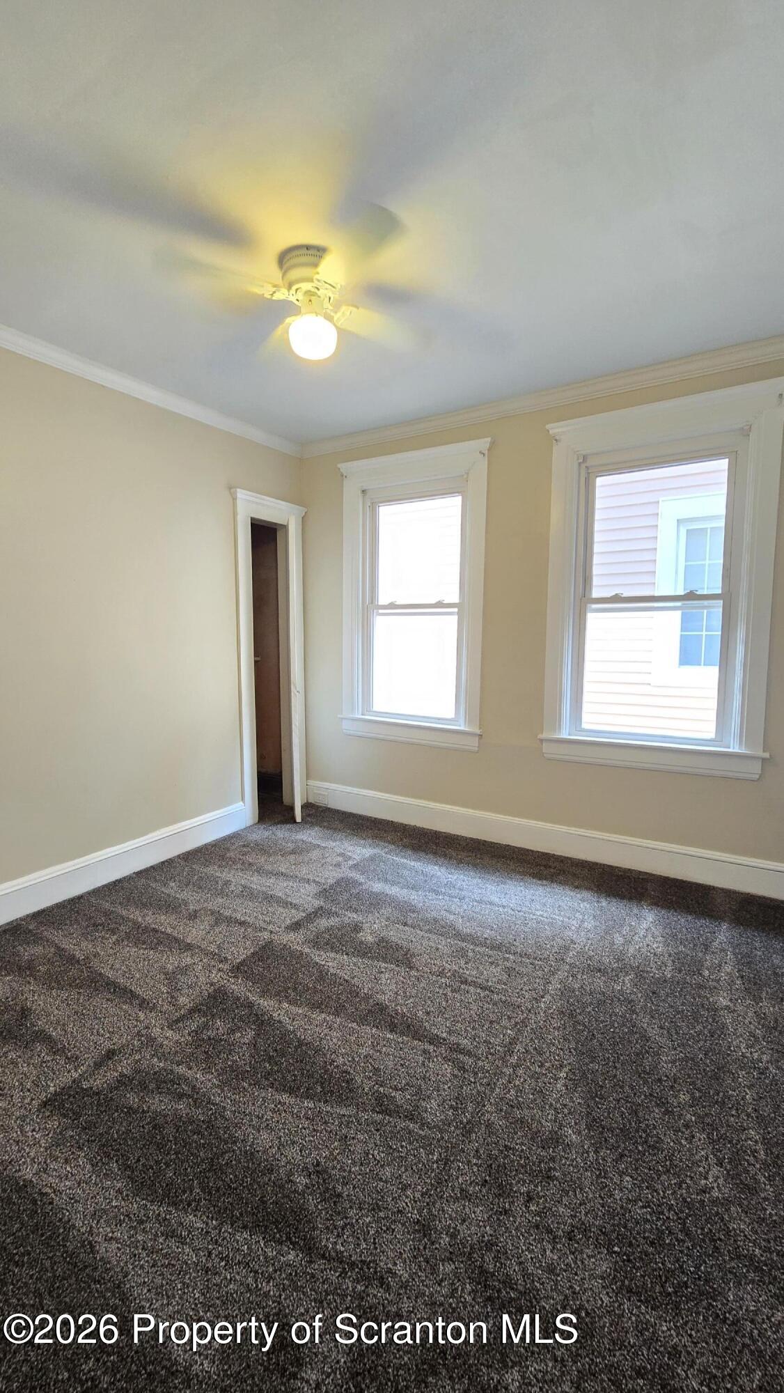 543 North Sumner Avenue Scranton, PA 18504 - Photo 13 of 16 an empty room with windows and closet