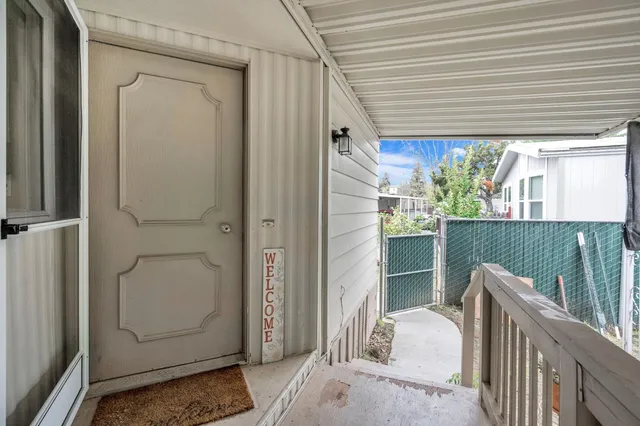 an outdoor view from balcony