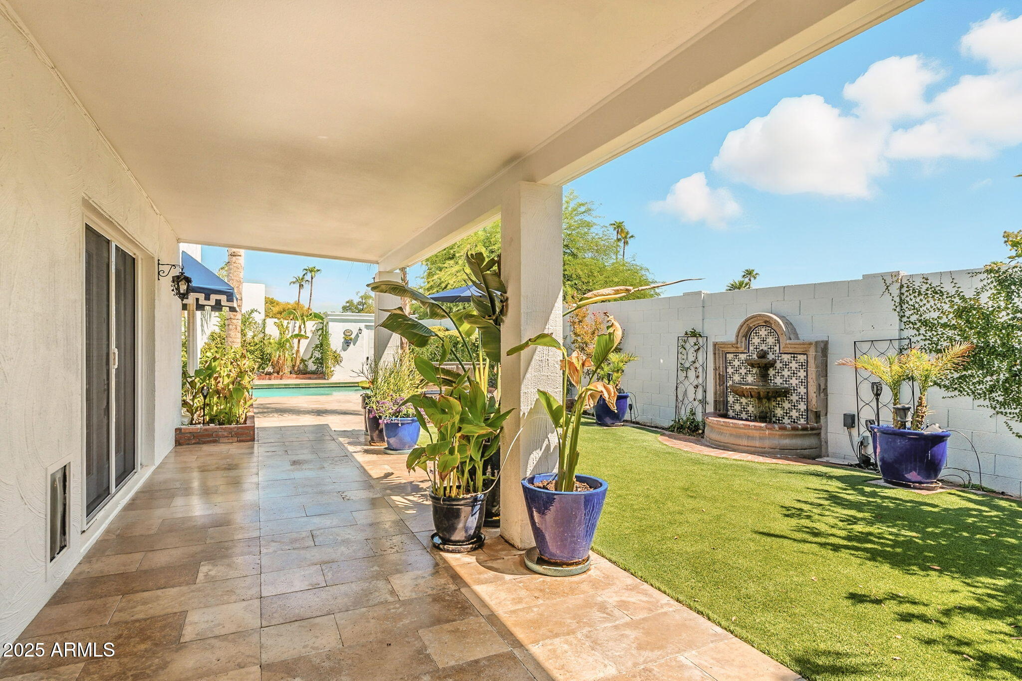 43 East Boca Raton Road Phoenix, AZ 85022 - Photo 64 of 99 Patio with Garden Fountain View