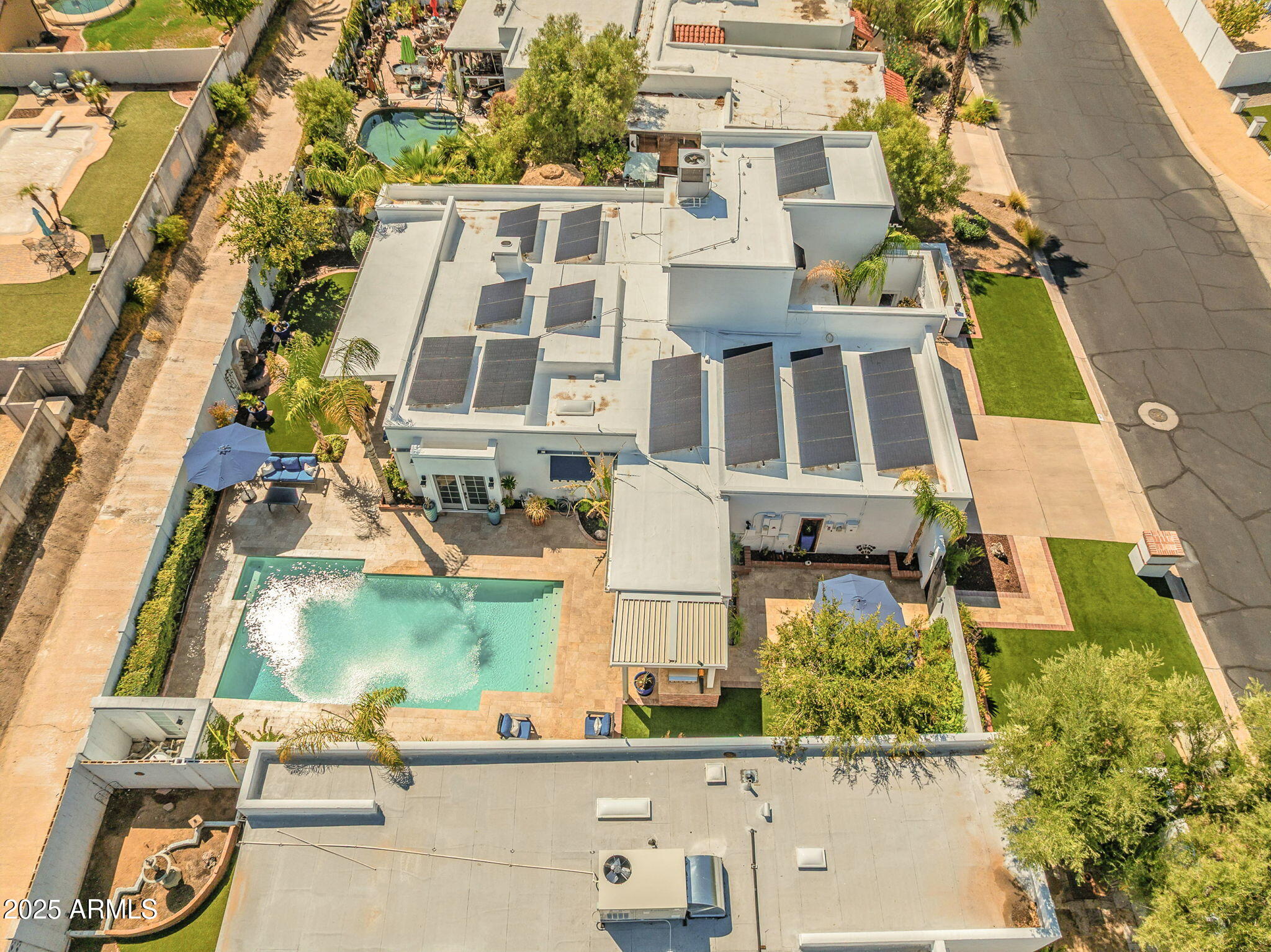 43 East Boca Raton Road Phoenix, AZ 85022 - Photo 92 of 99 Poolside Aerial Perspective