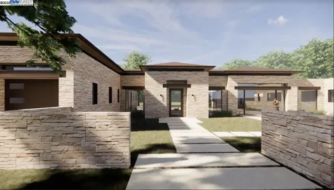 a view of a house with patio