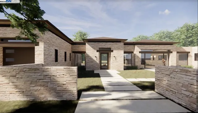 a view of a house with patio