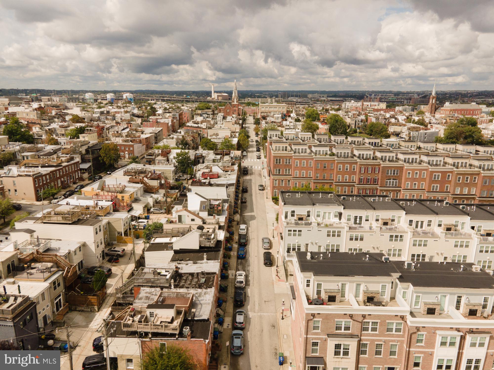 545 Gittings Street Baltimore, MD 21230 - Photo 34 of 40 a view of a city with tall buildings