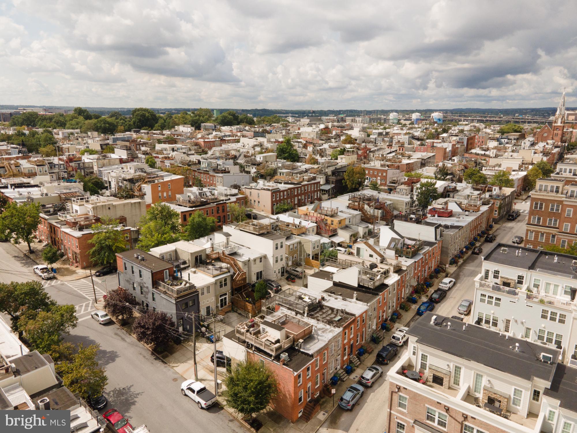 545 Gittings Street Baltimore, MD 21230 - Photo 35 of 40 an aerial view of a city