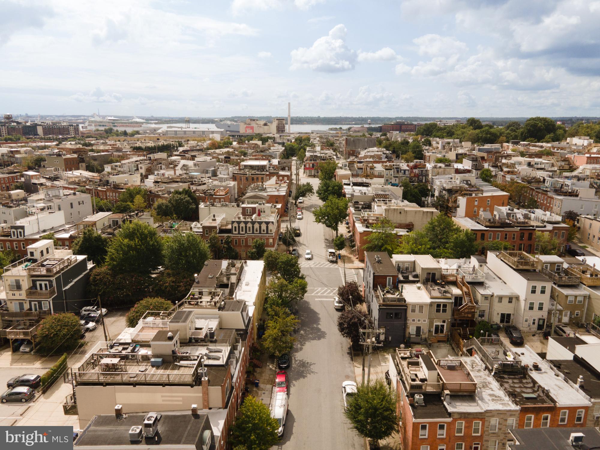 545 Gittings Street Baltimore, MD 21230 - Photo 36 of 40 an aerial view of a city