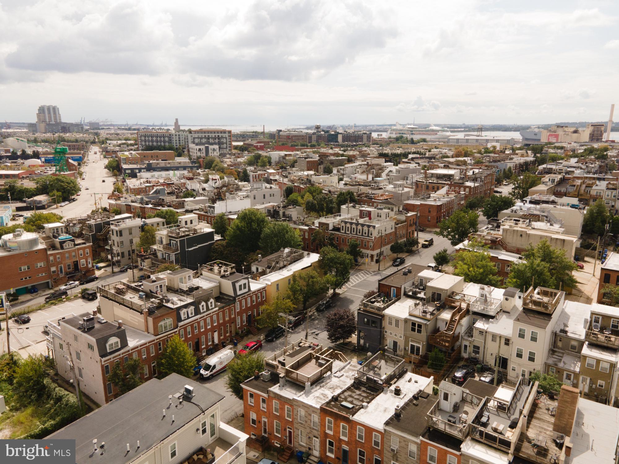 545 Gittings Street Baltimore, MD 21230 - Photo 37 of 40 an aerial view of a city