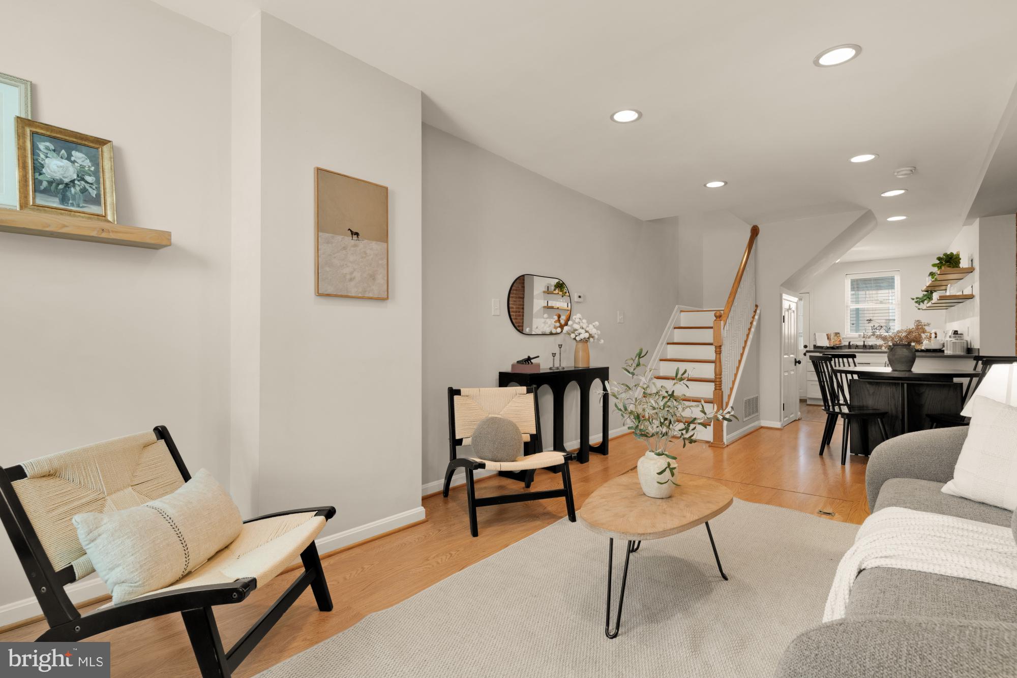 545 Gittings Street Baltimore, MD 21230 - Photo 4 of 40 a living room with furniture and a table