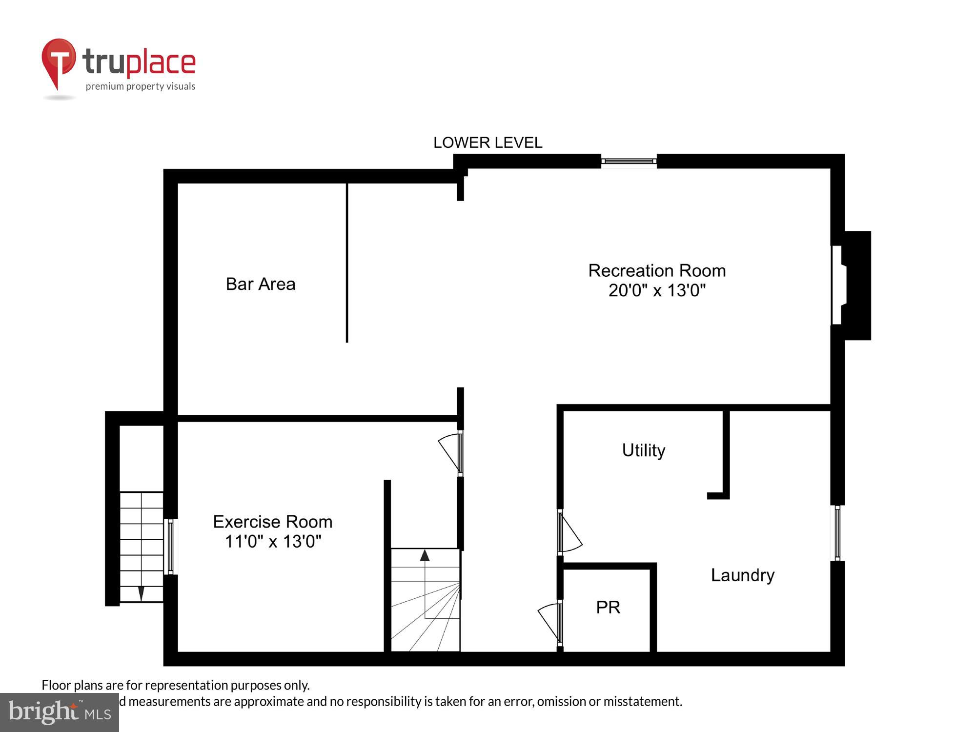 604 Aster Boulevard Rockville, MD 20850 - Photo 87 of 91 Lower Level (Labels & Measurements)