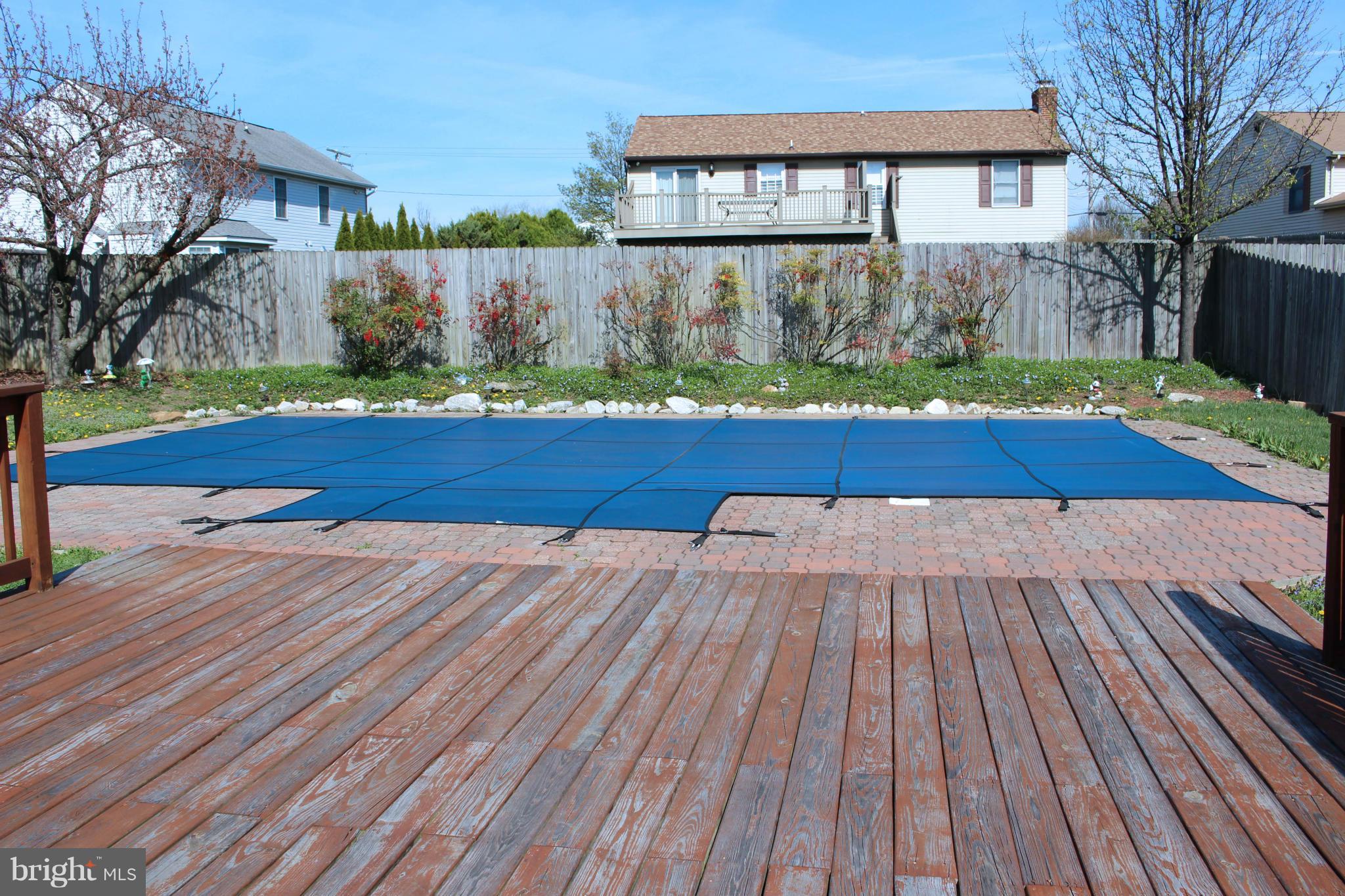 9007 Throgmorton Road Baltimore, MD 21234 - Photo 23 of 30 2 Tier Deck and in-ground pool