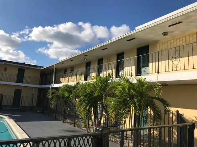 a view of a large building