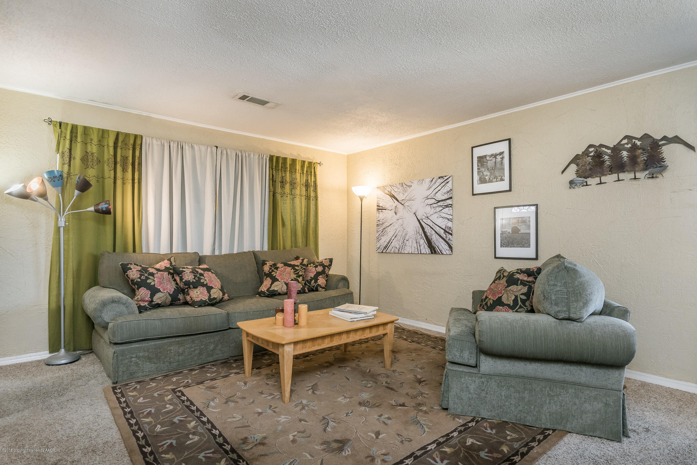 4004 Cline Road Amarillo, TX 79110 - Photo 2 of 16 Living Room_