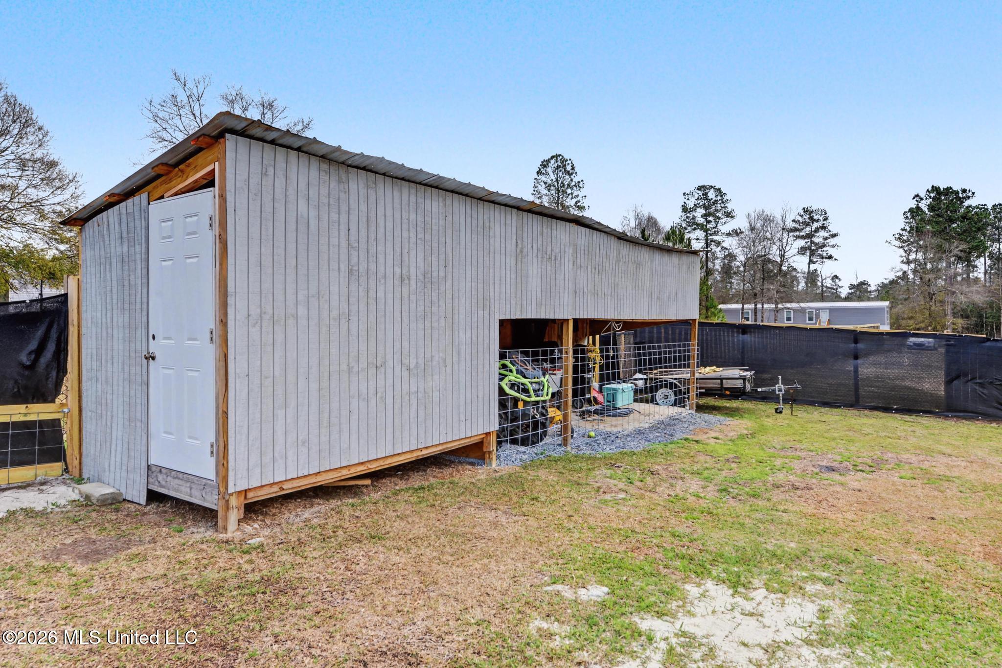 18 Jub Hickman Road Perkinston, MS 39573 - Photo 19 of 22 Shed