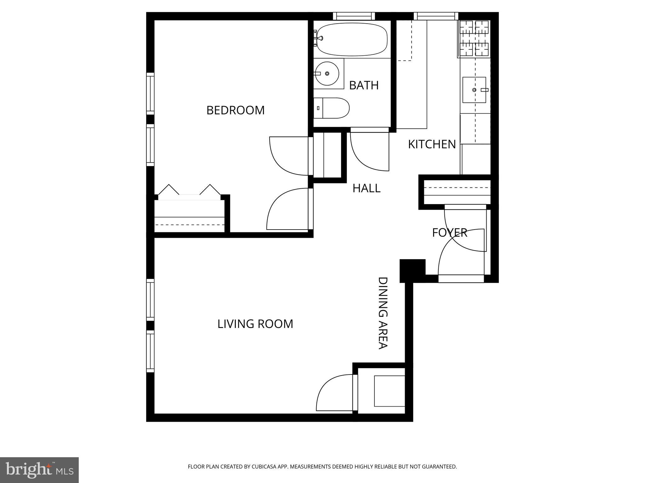3500 13th Street Northwest, Unit 107 Washington, DC 20010 - Photo 28 of 28 a picture of a floor plan