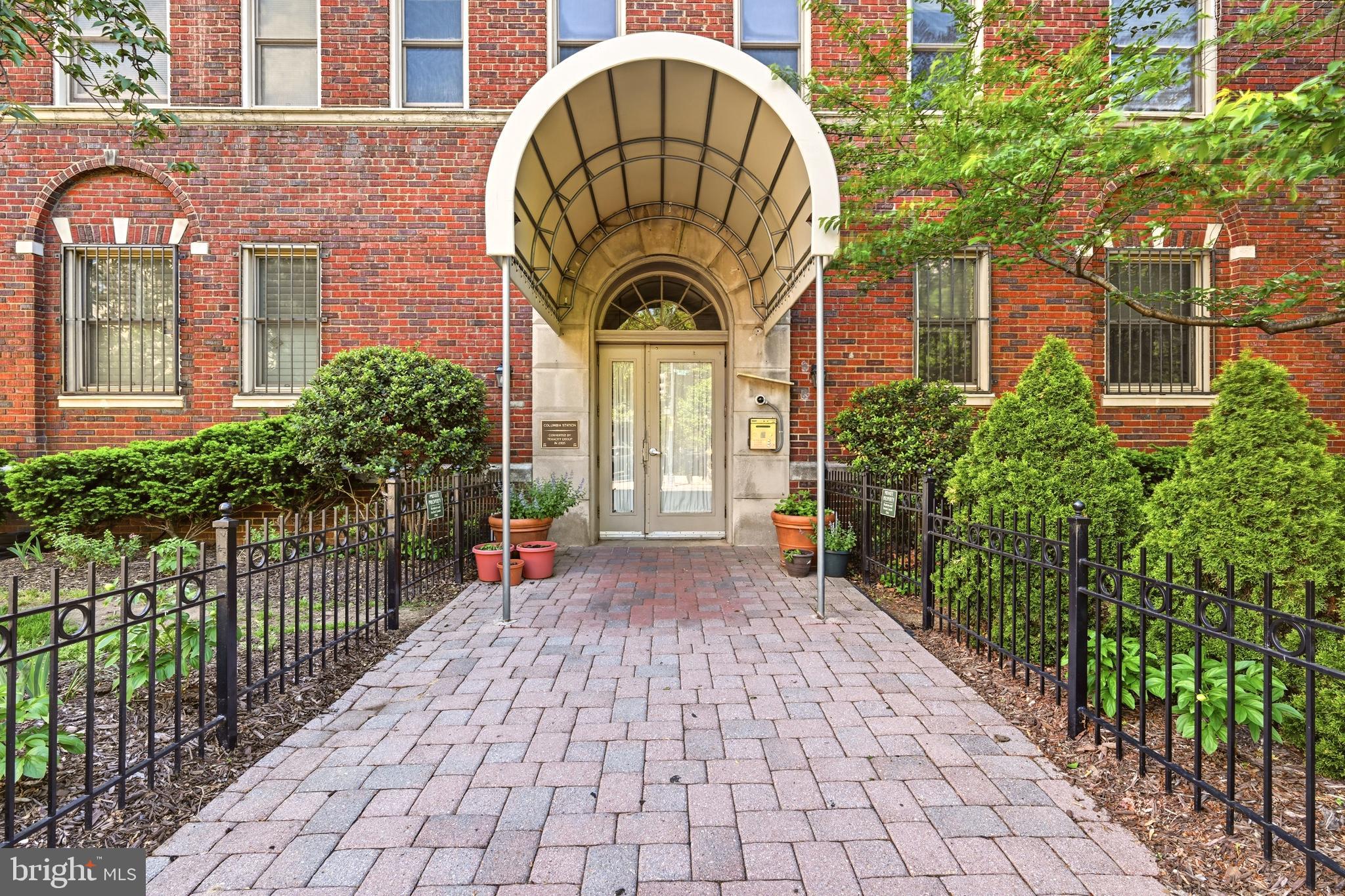 3500 13th Street Northwest, Unit 107 Washington, DC 20010 - Photo 3 of 28 a view of entrance gate of a house