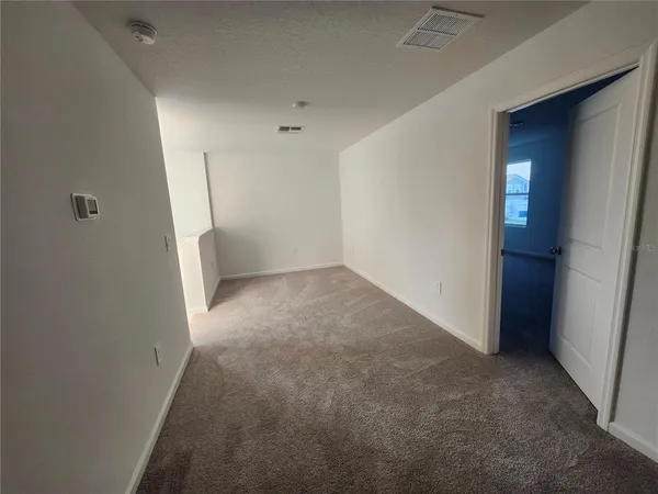 a close view of walk in closet