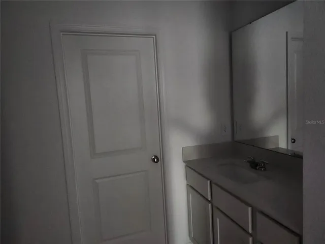 a view of empty room