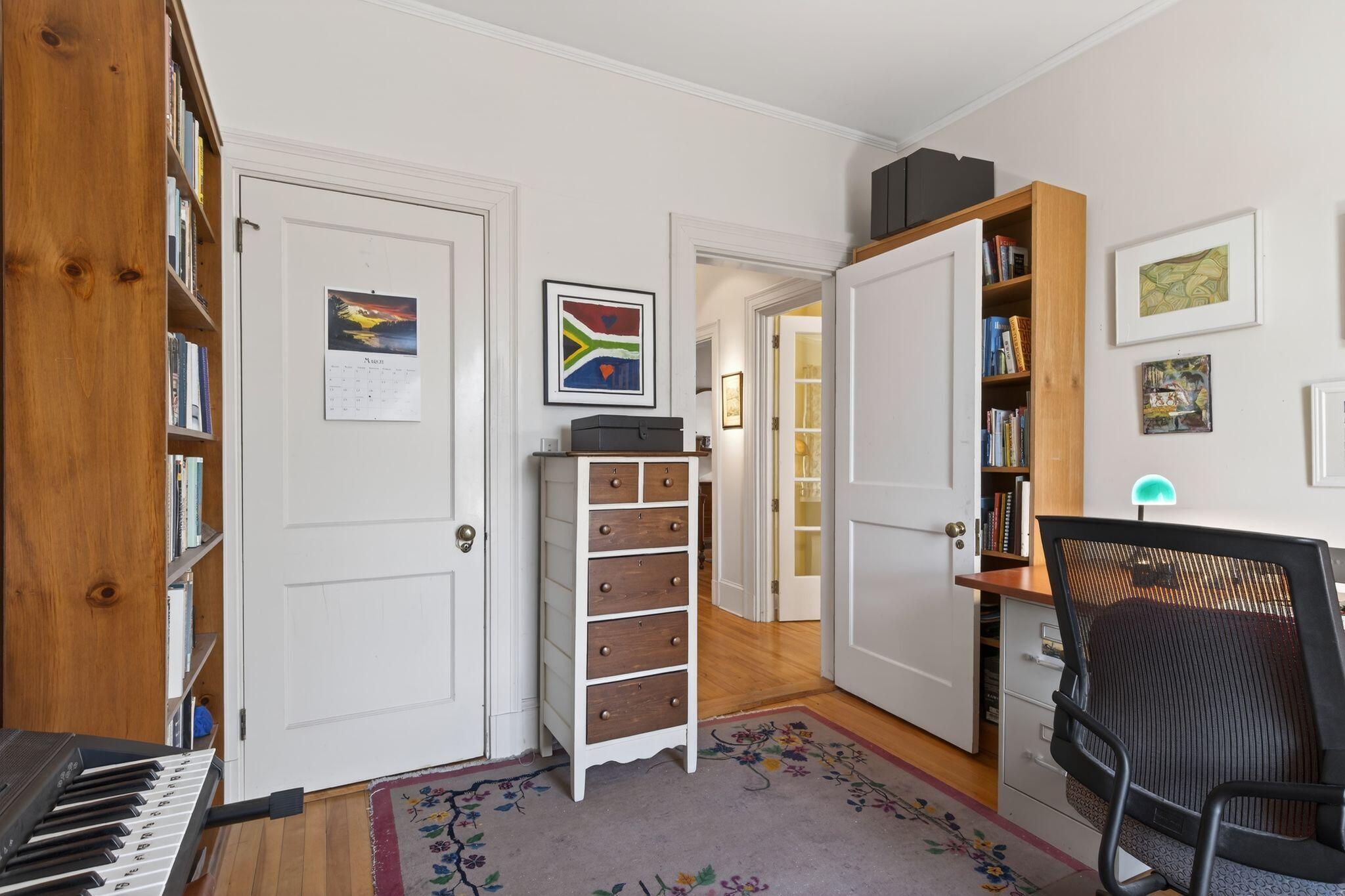 122 Neal Street, Unit 3N Portland, ME 04102 - Photo 9 of 28 bedroom 1 as office