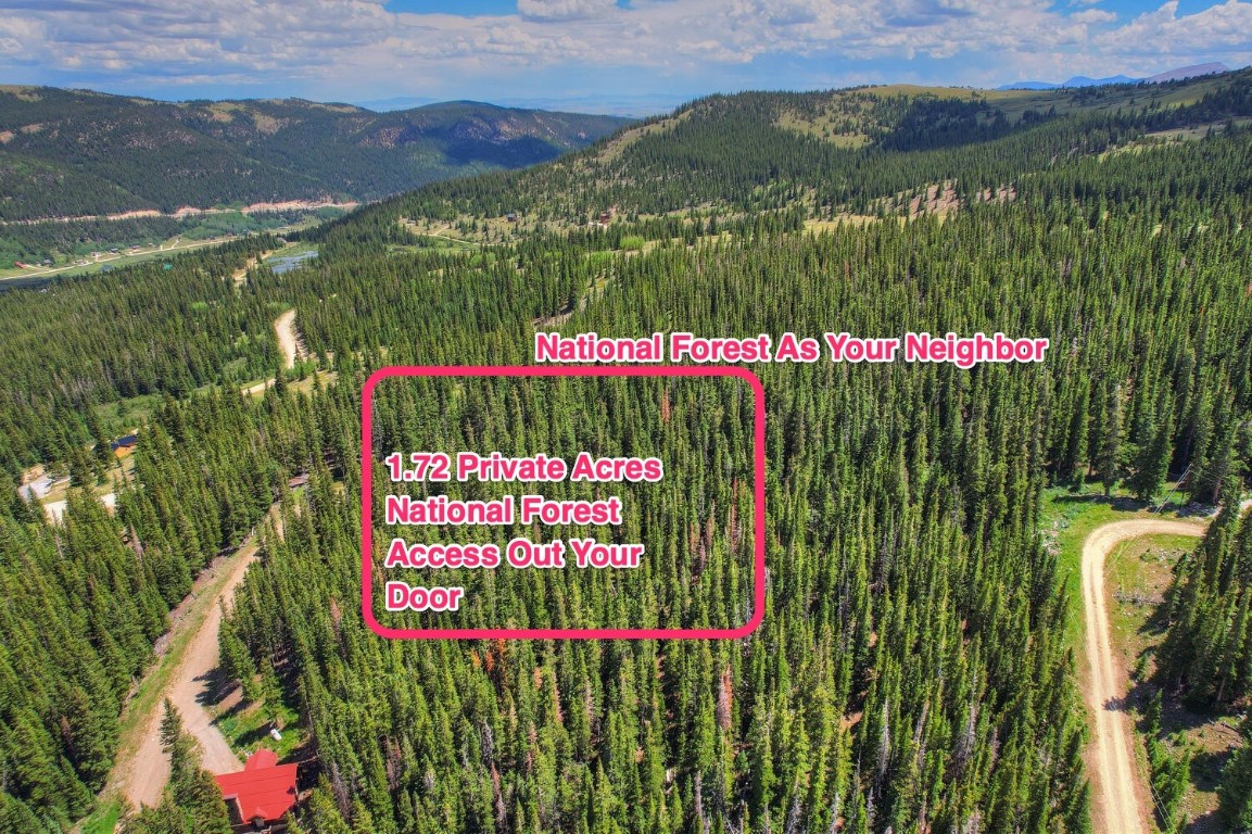 0 Nugget Road Alma, CO 80420 - Photo 4 of 12 Birds eye view of property with a mountain view