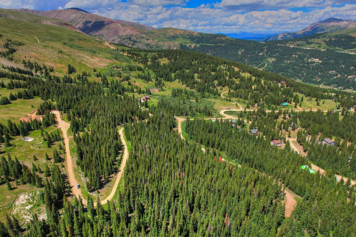 0 Nugget Road Alma, CO 80420 - Photo 8 of 12 Aerial view featuring a mountain view