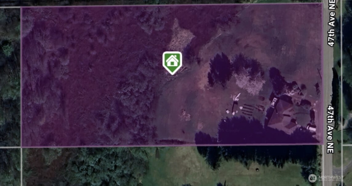 25106 47th Avenue Northeast Arlington, WA 98223 - Photo 4 of 30 a view of swimming pool with lawn chairs and plants