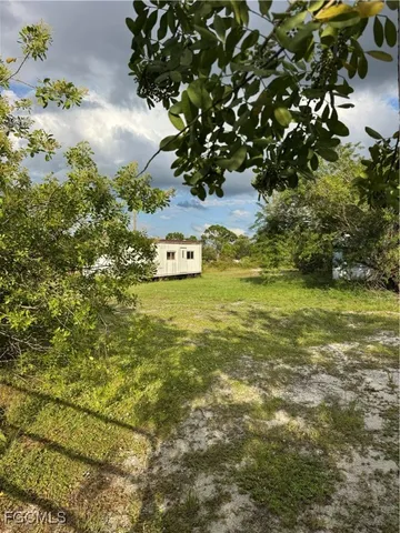 a view of a lake with houses
