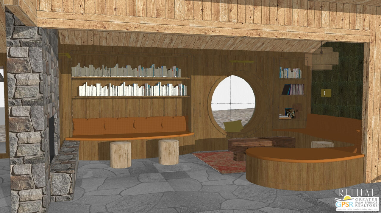 25970 Cedar Street Idyllwild, CA 92549 - Photo 12 of 27 a front view of a house with a glass door