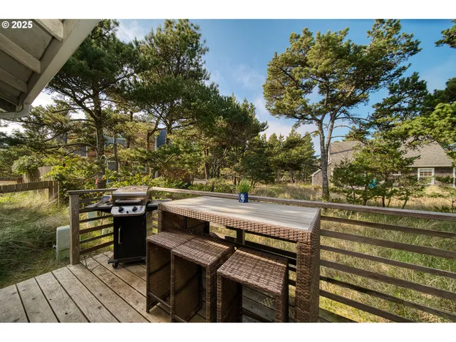 a view of outdoor sitting area with furniture