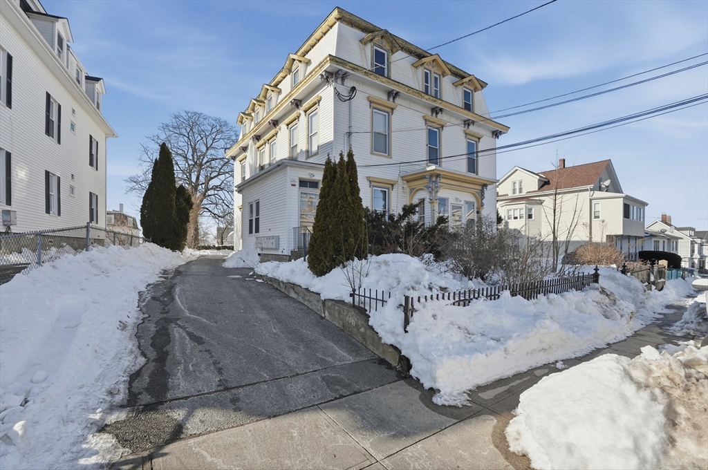 621 2nd Street Fall River, MA 02721 - Photo 2 of 42 a view of a street with a house