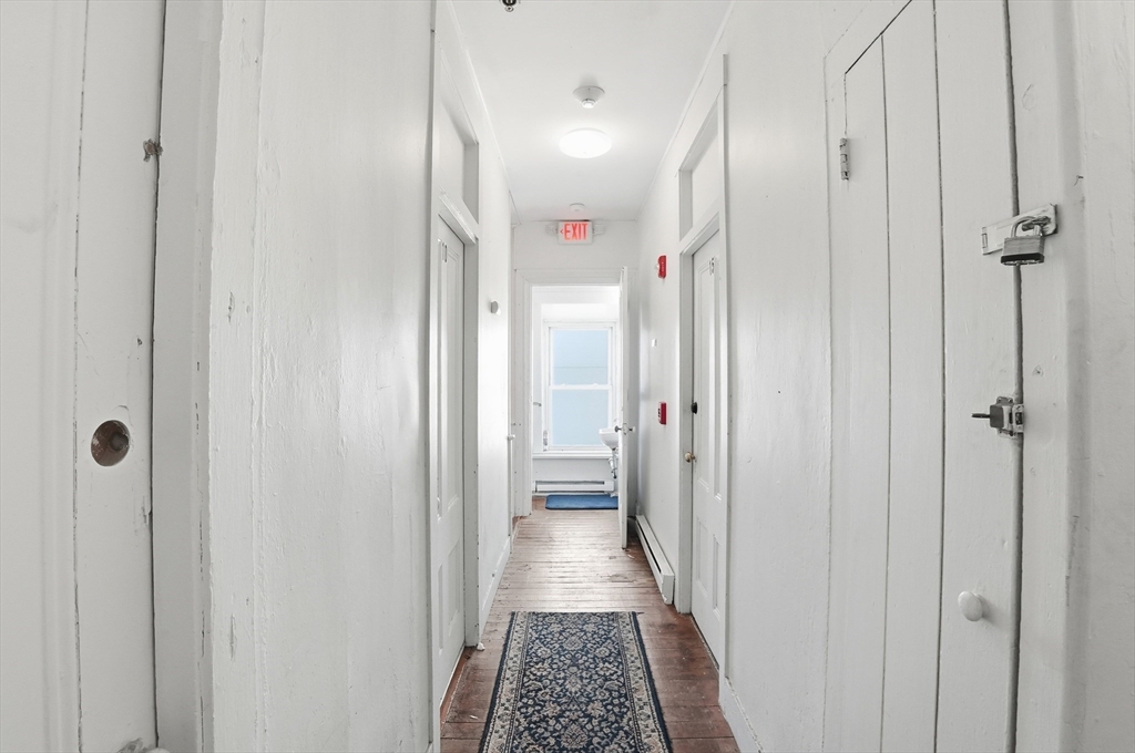 621 2nd Street Fall River, MA 02721 - Photo 10 of 42 a view of a hallway